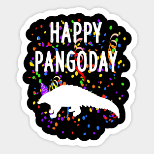 Pangolin Rescue Love Happy Pangoday Respect Sticker